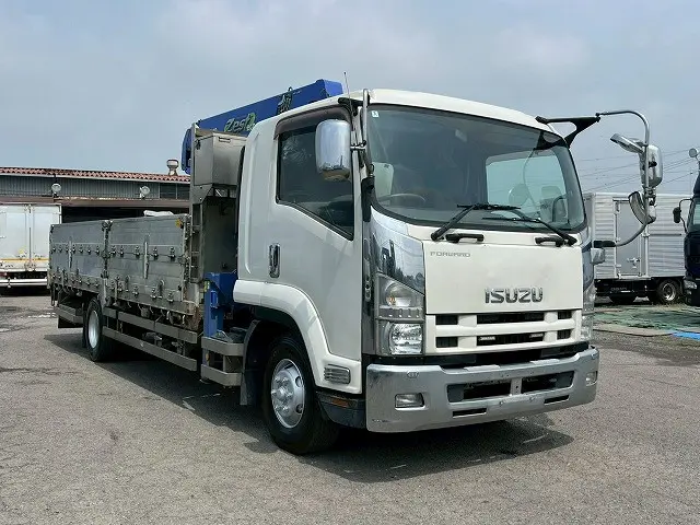 増トンフォワード5段クレーン 車検付 令和9年3月迄 4.15トン積載|いすゞ フォワード SKG-FSR90S2(未入力/関係無)の写真4