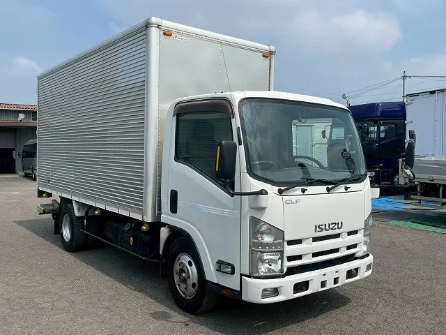 エルフ/アルミバン 格納式パワーゲート 3トン積載|いすゞ エルフ TKG-NMR85N(未入力/関係無)の写真4