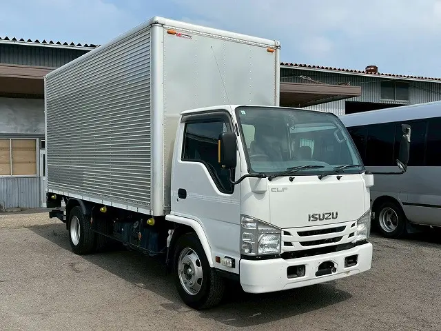 H27-エルフ・アルミバン 跳上式パワーゲート 3.8トン|いすゞ エルフ TPG-NKR85YN(未入力/関係無)の写真4