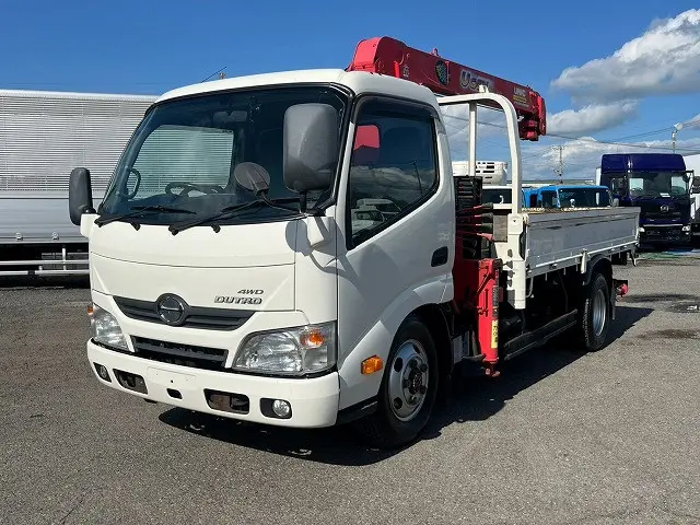 H28-デュトロ4段クレーン パートタイム4WD 3トン積載|日野 デュトロ TKG-XZU695M(4WD)の写真2