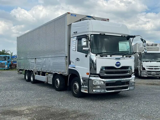 8×4 4軸低床2デフ 13.3トン積載|UD クオン QPG-CG5ZA(8x4)の写真5