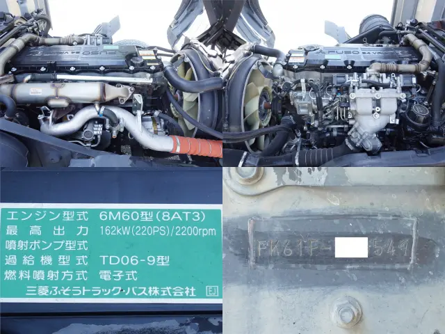 三菱 ファイター TKG-FK61F(2WD)の写真12