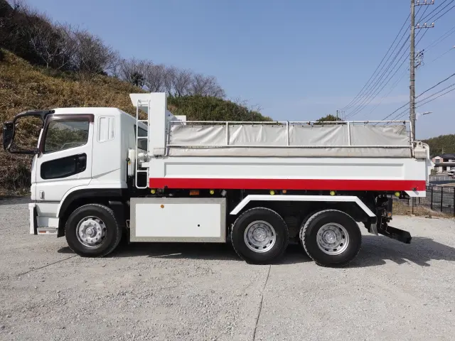 三菱 スーパーグレート QPG-FV60VX(6x4)の写真12