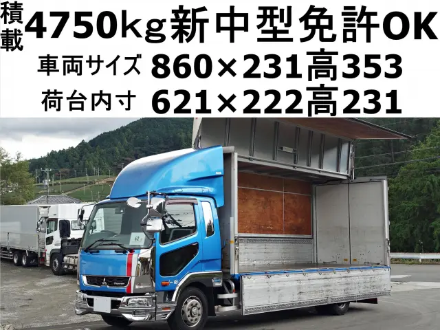 三菱 ファイター TKG-FK62FY(2WD)の写真1