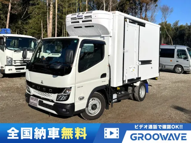 グルーウェーブ特選車!お買得な低温冷凍車が入荷!東プレXV22LOC-Pぼ-30℃設定!都心部でも扱い易い標準10尺!全低床!運転楽々デュオニック(2ペダル)!ナビ&ETC&バックカメラ等装備!|三菱 キャンター 2RG-FBA20(2WD)の写真1