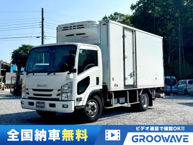 グルーウェーブ特選車!今年も人気のエルフワイドロングの低温冷凍車が入荷!菱重TDJS35A-L2!パワーゲート装備!乗降り快適フルフラットロー!スマートキー!運転楽々スムーサーE!バックカメラ装着済!|いすゞ エルフ 2RG-NPR88YN(2WD)の写真1
