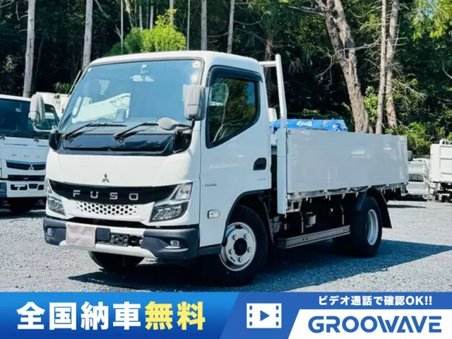 キャンター標準セミロングのアルミブロックが入荷!人気の全低床!運転楽々デュオニック(2ペダル)!Bluetooth対応オーディオ!スマートキー!|三菱 キャンター 2RG-FEA20(2WD)の写真1