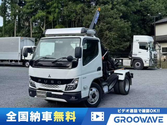 グルーウェーブ特選車!お買得なキャンター標準10尺のアームロールが入荷!新明和CCA23-12!5速マニュアル!スマートキー!Bluetooth対応オーディオ!|三菱 キャンター 2RG-FBAV0(2WD)の写真1