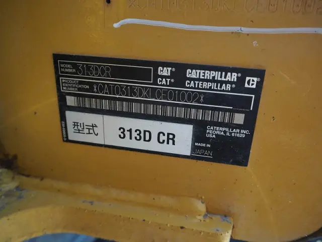 CAT 313DCR 313DCRの写真20