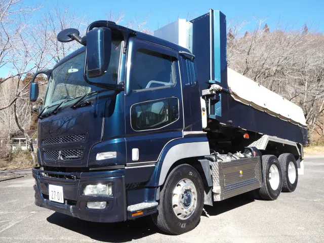 三菱 スーパーグレート QKG-FV60VX(6x4)