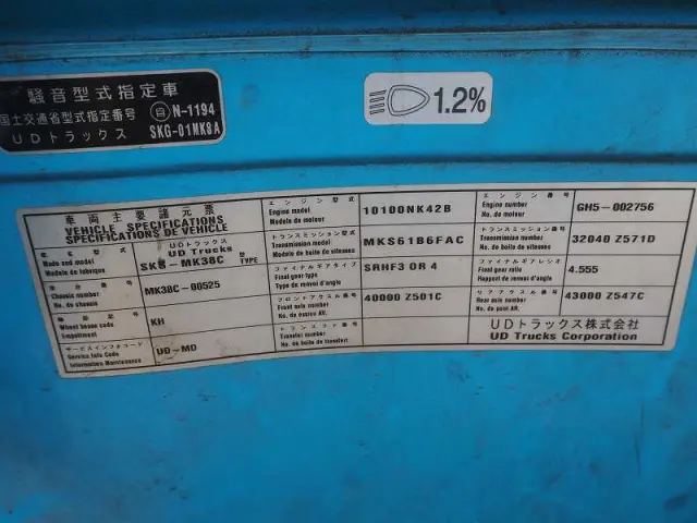 UD コンドル SKG-MK38C(2WD)の写真44