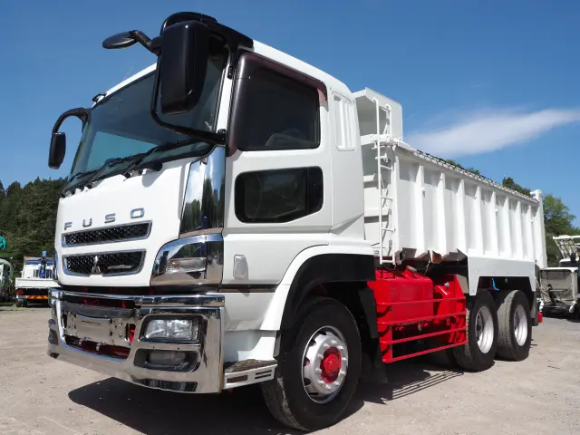 三菱 スーパーグレート QKG-FV50VX(6x4)の写真1