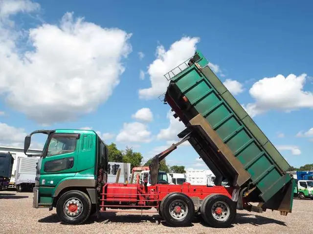 三菱 スーパーグレート QKG-FV50VX(6x4)の写真9