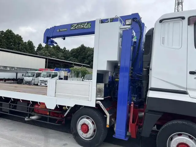 三菱 スーパーグレート QKG-FS50VZ(8x4)の写真12