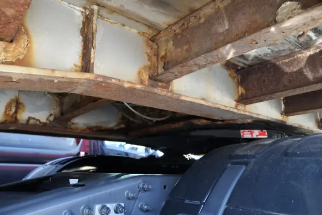 チップ運搬用トレーラー フルハーフ DFPDF241Aの写真4