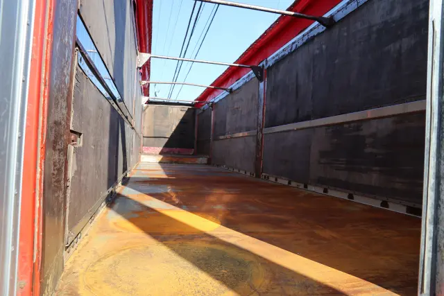 チップ運搬用トレーラー フルハーフ DFPDF241Aの写真20