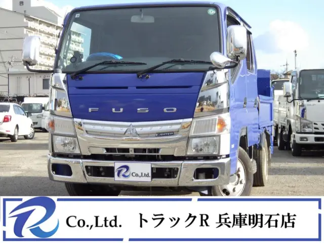 垂直式パワーゲート　積載量１９００kg　車両総重量４９７０㎏　荷台内寸　２０６×１６０×３７　車両外寸　４６９×１６９×１９６　荷台地上高約８０㎝　ゲート寸法約８７×１５８　ゲート最大荷重６００kg|三菱 キャンター TKG-FBA20(2WD)の写真1