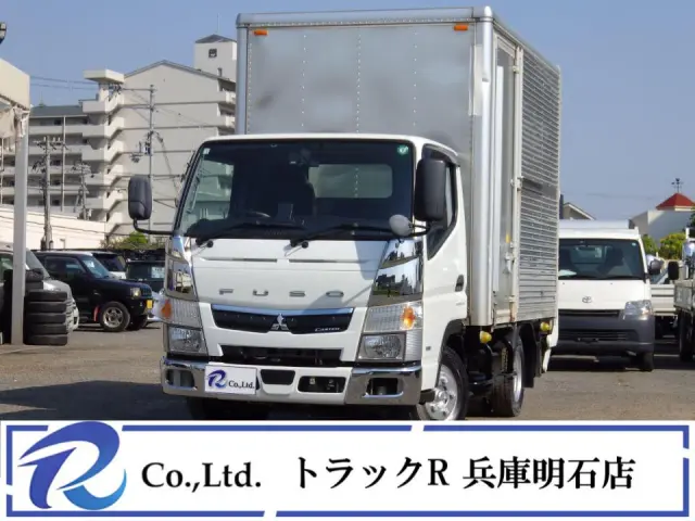 積載量１９５０㎏　車両総重量４９７５㎏　アーム式パワーゲート　荷台内寸　３１０×１７６×２０５　車両外寸　４９３×１９０×２９９　昇降能力６００㎏　ゲートサイズ１０２×１５８㎝　全低床　左サイドドア|三菱 キャンター 2RG-FBA20(2WD)の写真1