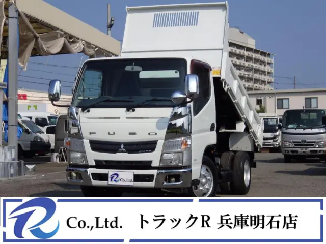 積載量３０００㎏　総重量５９６５㎏　全低床　荷台内寸３０５×１５９×３７　車両外寸４６９×１６９×１９８　車両総重量７．５ｔ未満　中型免許証　４ナンバー　エンジン型式４Ｐ１０　３０００ＣＣ|三菱 キャンター TKG-FBA60(2WD)の写真1
