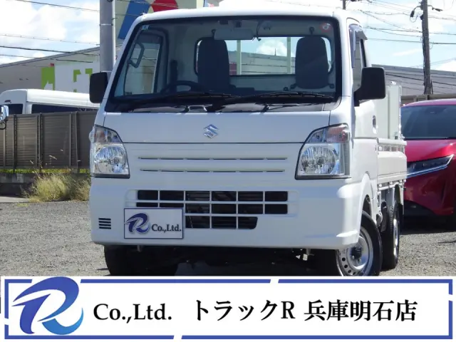 荷台内寸203×140×28 車両外寸339×147×177 車両総重量3.5t未満 パワーゲート 昇降能力350 新普通免許証 4ナンバー エンジン型式R06A 660CC 保証付 小型 トラック|スズキ キャリイ EBD-DA16T(2WD)の写真1