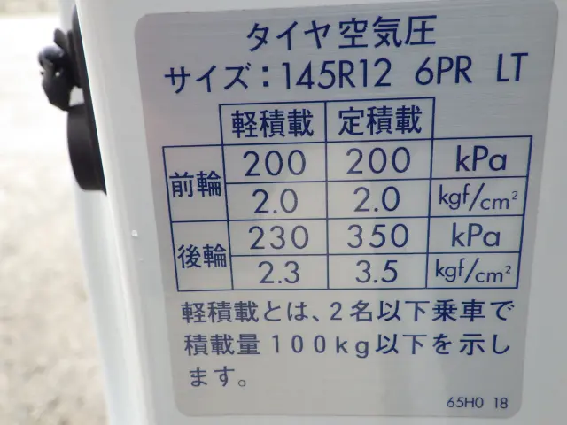 スズキ キャリイ EBD-DA63T(2WD)の写真31