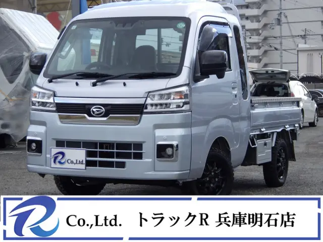 荷台内寸　１９８×１４０×２９　車両外寸　３３９×１４７×１８８　車両総重量３．５ｔ未満　荷台地上高　６５　新普通免許　４ナンバー　エンジン型式　ＫＦ　６６０ｃｃ　保証付　小型　軽　トラック|ダイハツ ハイゼットトラック 3BD-S500P(2WD)の写真1