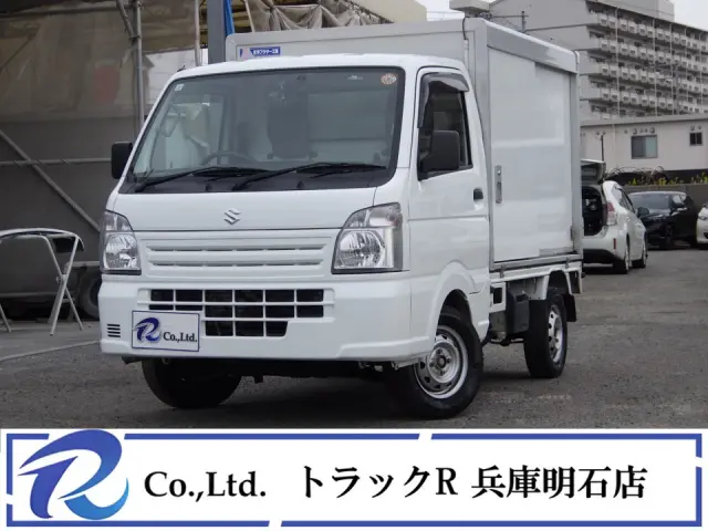 荷室内寸　１８２×１３３×１１５　車両外寸　３３９×１４７×１９６　荷台地上高約　７４　車両総重量３．５ｔ未満　新普通免許　４ナンバー　エンジン型式Ｒ０６Ａ　６６０ｃｃ　保証付　小型　軽　トラック|スズキ キャリイ 3BD-DA16T(2WD)の写真1