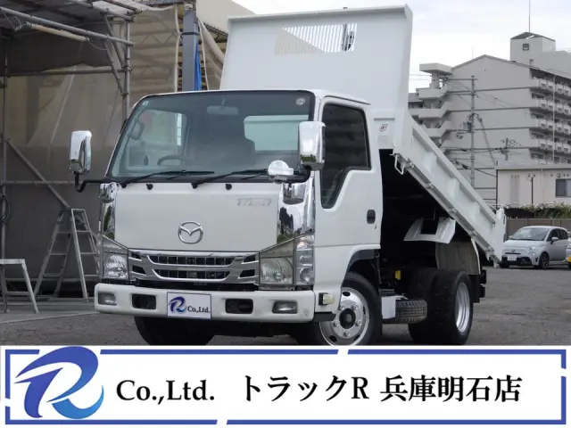 荷台内寸　３０２×１５９×３６　車両外寸　４６９×１６９×１９７　車両総重量　５ｔ未満　準中型免許　４ナンバー　エンジン型式　４ＪＪ１　１５０ＰＳ　３０００ｃｃ　保証付　小型　トラック　坂道発進補助|マツダ タイタン TKG-LJR85AD(2WD)の写真1