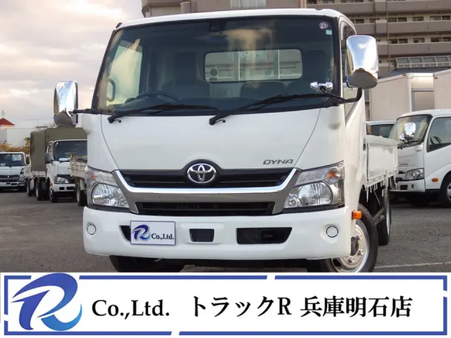 荷台内寸　４３５×１８８×３８　車両外寸　６１８×１９９×２２３　車両総重量５ｔ未満　準中型免許証　１ナンバー　エンジン型式　Ｎ０４Ｃ　１３６ｐｓ　４０００ｃｃ　保証付　小型　トラック|トヨタ ダイナ TKG-XZU710(2WD)の写真1