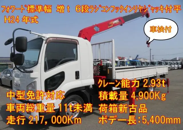 管理番号3576|いすゞ フォワード SKG-FSR90S2(2WD)の写真1