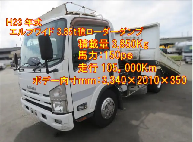 管理番号3618|いすゞ エルフ SKG-NPR85YN(2WD)の写真1