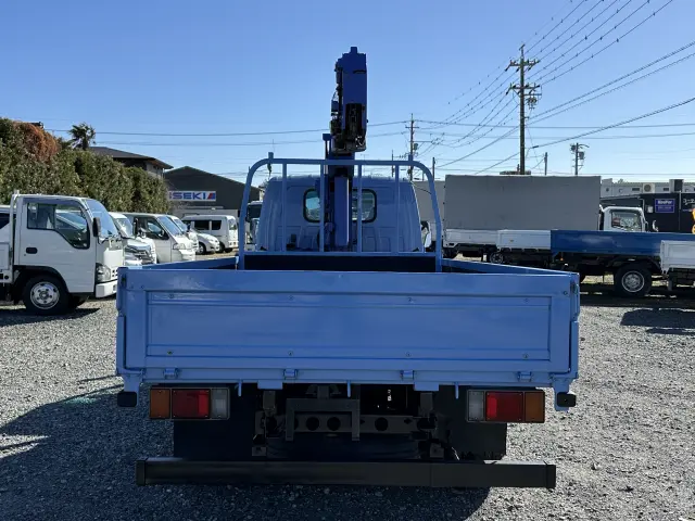 PS、PW、ABS、タダノ製2.9t吊、4段クレーン(ZF264)1994年式、左電動格納ミラー、ETC、ロープ穴3対、荷台内寸L3700 W1780。|日産 アトラス PB-AKR81(2WD)の写真2