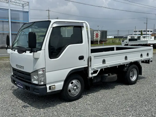 2t全低床、標準平ボディ入庫しました。|いすゞ エルフ TKG-NJR85A(2WD)の写真1