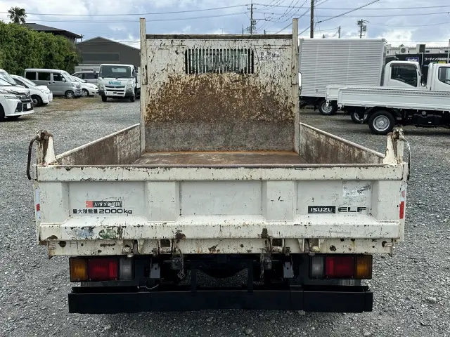 ABS/ASR/HSA/極東開発製ダンプ/下回り防錆処理施工/走行距離80,000㎞代|いすゞ エルフ TPG-NJR85AD(2WD)の写真2