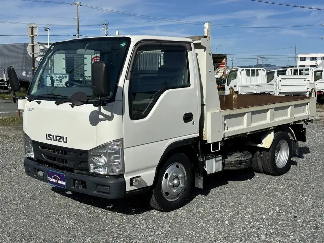 エルフ入庫しました。2t積載/全低床/極東開発製ダンプになります!お問合せお待ちしております!|いすゞ エルフ TPG-NJR85AD(2WD)の写真1