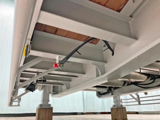 シャーシとネタの状態です。(横ネタは鉄製です)|トレクス  PLR430CNの写真6