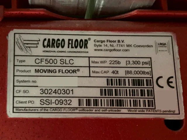 ムービングフロアーのプレートです。|三菱 スーパーグレート 2KG-FS70HZの写真38