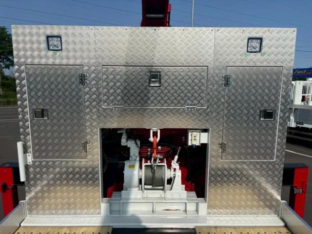 プロテクターの状態です。|三菱 スーパーグレート 2KG-FS70HZの写真12