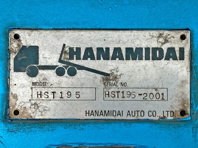 トレーラのプレートです。|花見台  HST195の写真49