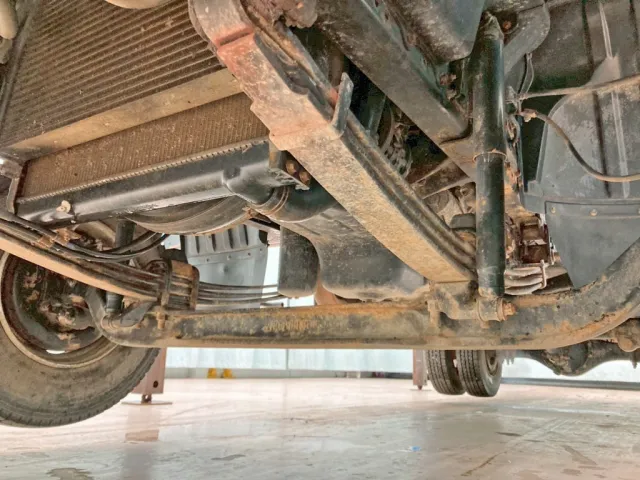 下回りの状態です。(前方)|三菱 ファイター PA-FK71D(2WD)の写真10