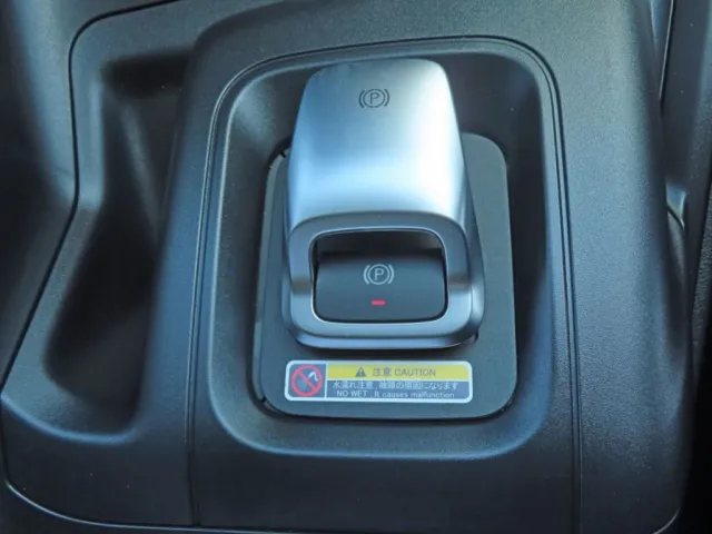 サイドブレーキです。|三菱 スーパーグレート 2PG-FV80VYの写真15