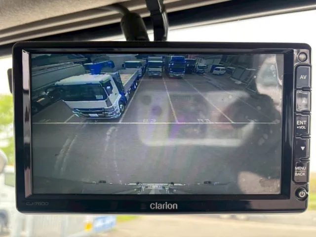 液晶バックモニター付きです。|三菱 スーパーグレート 2PG-FV74HZの写真25