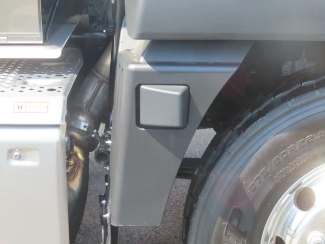 巻き込み防止装置付きです。|三菱 スーパーグレート 2PG-FV80VYの写真7