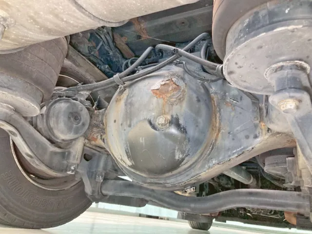 下回りの状態です。(後方)|いすゞ ギガ QKG-EXD77AGの写真20