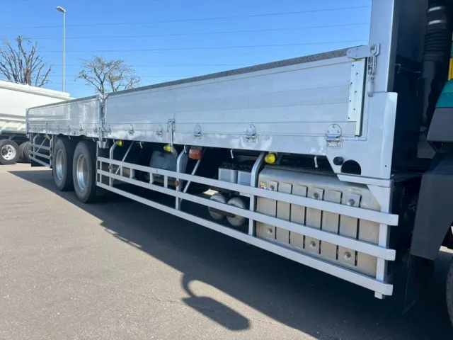 運転席側アオリの状態です。|三菱 スーパーグレート 2PG-FU74HZの写真26