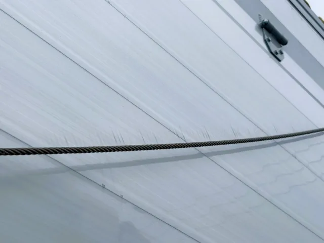 助手席側後方アオリにワイヤ擦れ傷あります。|東邦  TE28H8C21改の写真30