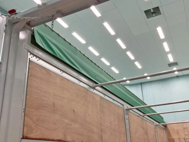 助手席側コボレーンを立てた状態です。(手動式)|東邦  TE28H8C21改の写真21