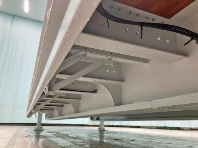 シャーシとネタの状態です。(横ネタは鉄製です)|トレクス  PLR439の写真6