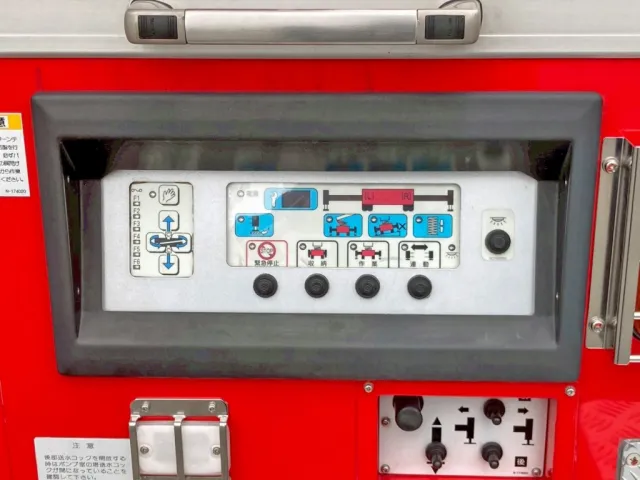 上物の操作スイッチです。|日野  KL-PR4FPHFの写真23