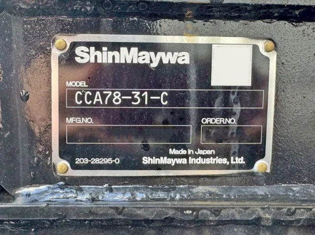 アームロールのプレートです。|三菱 ファイター 2KG-FK72FZの写真22